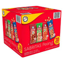 Sabritas Peanut Mix - Hot Flavored Peanuts, Lime Flavored Peanuts, Picante Flavored Peanuts, Japanese Style Peanuts - 30 pck