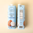 Real Coco Organic Original Coconut Milk Beverage (6-Pack 1L), USDA Organic, No-Added Sugar, Plant Based, Keto and Paleo Friendly