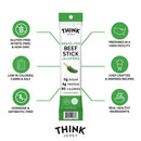 Think Jerky Grass-Fed Beef Sticks, Jalapeno, 1 oz, 20 ct