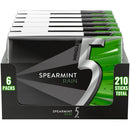 5 GUM Spearmint Rain Sugar Free Chewing Gum, 35 Stick, 6 Pack