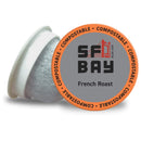 San Francisco Bay Compostable Coffee Pods - French Roast (100 Ct) Dark Roast
