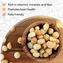 Macadamia Nuts MacFarms Dry Roasted 24 OZ (1 Pack) - Premium Roasted with Sea Salt Fresh From Hawaii