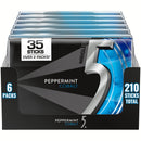 5 GUM Peppermint Cobalt Sugar Free Chewing Gum, 35 Stick, 6 Pack