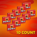 BIG RED WRIGLEY'S Cinnamon Chewing Gum Bulk Pack, 15 Stick (Pack of 10)