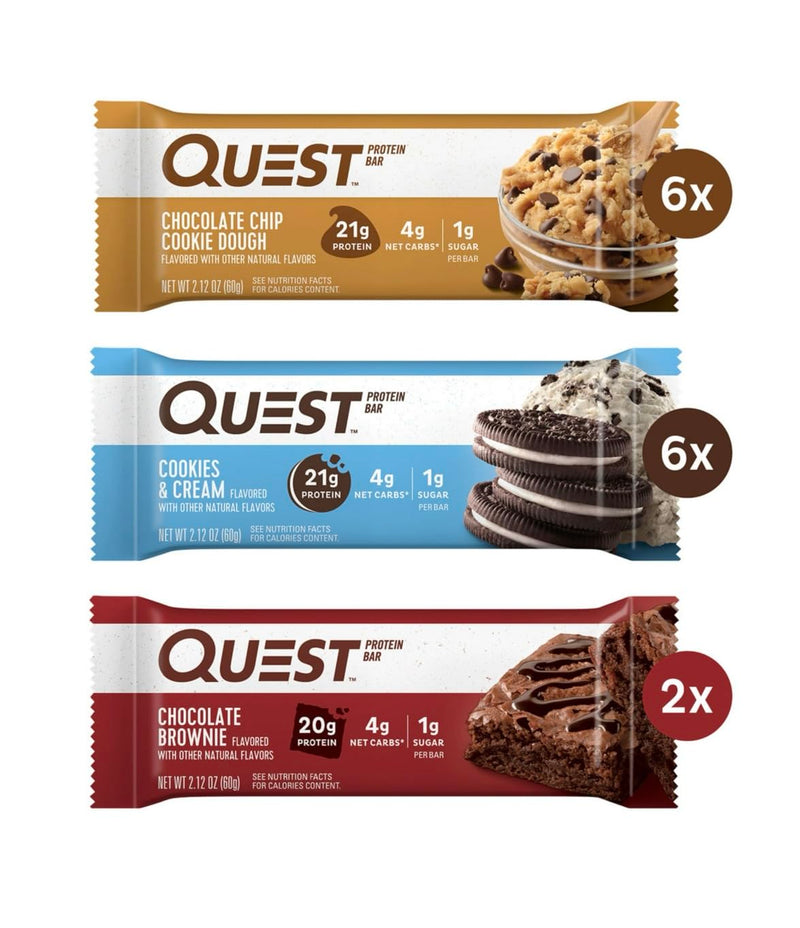 Quest Nutrition Quest Protein Powder pLYUyIP Milkshake Single Serve Pouches Chocolate Milkshake/Salted Caramel 14 Count Total