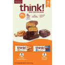Think Thin High Protein Bar Variety Pack 18 Ct (Pack of 2 Boxes=36 Bars)