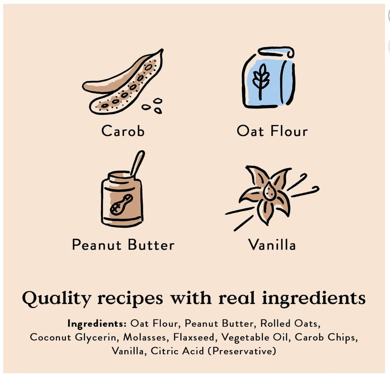 Bocce's Bakery Soft & Chewy Campfire S’Mores Dog Treats, 2 lbs | Wheat-Free, All Natural Ingredients ,USA-Baked Snacks for Dogs