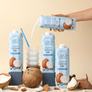 Real Coco Organic Original Coconut Milk Beverage (6-Pack 1L), USDA Organic, No-Added Sugar, Plant Based, Keto and Paleo Friendly