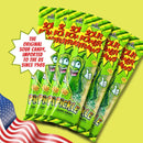 Sour Power Pickle Candy Straws, 1.75 oz (Pack of 24)