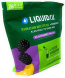 Liquid I.V. Hydration Multiplier + Energy Drink Mix, BlackBerry Peach (26 Pack)