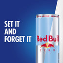 Red Bull Zero Energy Drink, 8.4 fl. oz., with 80mg Caffeine, With Monk Fruit Extract, 24 cans