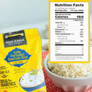 Authentic Ultra Long Sella Parboiled Basmati Rice by Khazana in 10 lb Bag - Non-GMO, Gluten Free, Kosher, Cholesterol Free