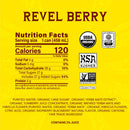 Guayaki Yerba Mate, Clean Energy Drink Alternative, Organic Revel Berry, 15.5oz (Pack of 12)