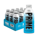 PRIME Hydration BERRY FREEZE, Sports Drinks, Electrolyte Enhanced for Ultimate Hydration, 250mg BCAAs, B Vitamins, Low Sugar, 16.9 Fl Oz, 12 Pack
