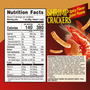 Nongshim Shrimp Crackers, Spicy Flavor, Crispy Baked Korean Snack, 2.6 oz Bags (Pack of 20)