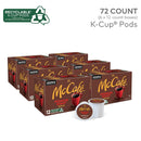 McCafe Premium Roast Coffee, Medium Roast, 72 Count