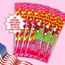 Sour Power Candy Straws, Wild Cherry, 1.75 oz (Pack of 24)