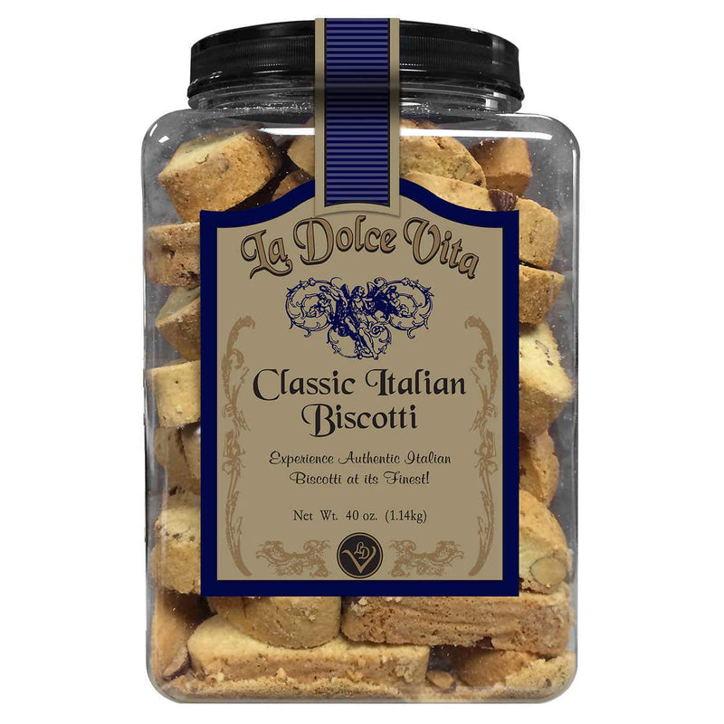 La Dolce Vita Classic Italian Biscotti, 40 oz