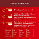 Royal Chef's Secret Basmati White Rice - Premium Extra Long Grain Basmati Rice - 10 lb Bag