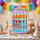 Sour Power Candy Straws, Cotton Candy, 1.75 oz (Pack of 24)