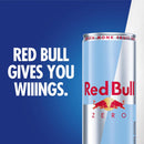Red Bull Zero Energy Drink, 8.4 fl. oz., with 80mg Caffeine, With Monk Fruit Extract, 24 cans