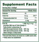 Nature's Bounty Fish Oil 1400 mg, 130 Coated Soft gels