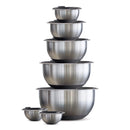 Tramontina Covered Mixing Bowls Stainless Steel 14 Pc Gray, 80202/507DS