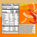 Nongshim Shrimp Crackers, Original Flavor, Crispy Baked Korean Snack, 2.6 oz Bags Pack of 20