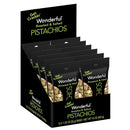 Wonderful Pistachios, Roasted And Salted, 1.25 Oz Tube, 12/box