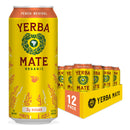 Guayakí Yerba Mate, Organic Energy Drink Alternative, Peach Revival, 15.5 Oz (Pack of 12)