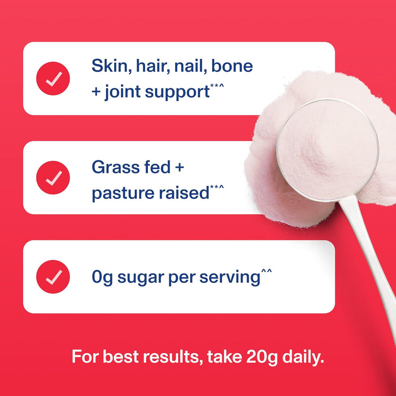 Vital Proteins Collagen Peptides Powder - Ice Pop Flavored Powder for Hair, Nail, Skin, Bone & Joint Health, 26.3oz