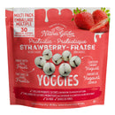Nature's Garden Probiotic Strawberry Yoggies, 21oz (30 x 0.7oz), Yoggie Bites Strawberry Strawberry Yogurt Covered Snack Pack