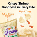 Nongshim Shrimp Flavored Chips, Savory Shrimp Taste, Thin Crunchy Texture, Great for Dipping or Snacking, 1.58 oz (Pack of 20)