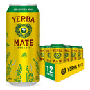 Guayakí Yerba Mate, Organic Energy Drink Alternative, Enlighten Mint, 15.5 Oz (Pack of 12)