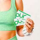 Pur Sugar Free Chewing Gum, Spearmint, 9 pieces, 12 ct