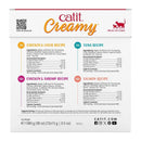 Catit Creamy Lickable Cat Treat – Healthy Variety of Flavors, 72 Pack, Hand-Feed or Serve, Nutrient-Rich Squeeze Tube, 0.5 oz Each