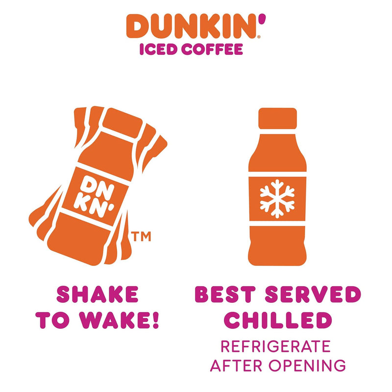 Dunkin Donuts Iced Coffee, Original, 13.7 Fluid Ounce (Pack of 12)
