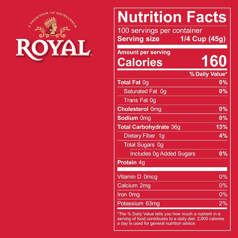Royal Authentic White Basmati Rice, 10lb