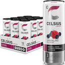 CELSIUS Sparkling Wild Berry, Sugar Free Energy Drink, 12 Fl Oz (Pack of 12)