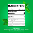 Pur Sugar Free Chewing Gum, Spearmint, 9 pieces, 12 ct