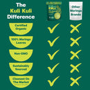 Kuli Kuli Moringa Oleifera Organic Leaf Powder & Green Smoothie, 100% Pure USDA Certified & Non-GMO Moringa Powder,  10.6 oz