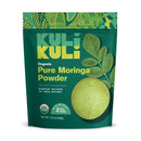 Kuli Kuli Moringa Oleifera Organic Leaf Powder & Green Smoothie, 100% Pure USDA Certified & Non-GMO Moringa Powder,  10.6 oz
