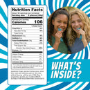 Sour Power Blue Raspberry Candy Straws, 1.75 oz (Pack of 24)