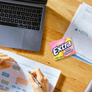 EXTRA Pink Lemonade Gum - Sugar Free , 10 Packs per Inner, Total 150 Sticks