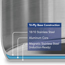 Tramontina Gourmet Stainless Steel 22-Quart Large Stock Pot with Lid and Canning Rack