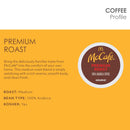 McCafe Premium Roast Coffee, Medium Roast, 72 Count