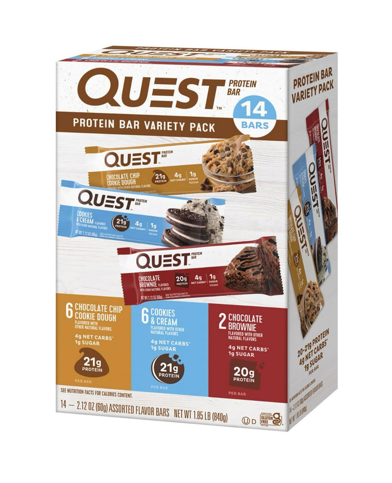 Quest Nutrition Quest Protein Powder pLYUyIP Milkshake Single Serve Pouches Chocolate Milkshake/Salted Caramel 14 Count Total