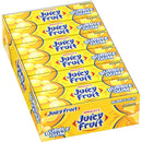JUICY FRUIT Original Bubble Chewing Gum, 18 Packs of Gum, 5 Ct