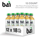 Bai Antioxidant Infused Water Beverage, Pilavo Pineapple Mango, with Vitamin C and No Artificial Sweeteners, 18 Fl.Oz, 12 Pack