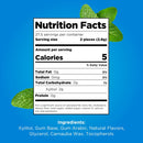 Pur Sugar Free Chewing Gum, Peppermint, 9 pieces, 12 ct